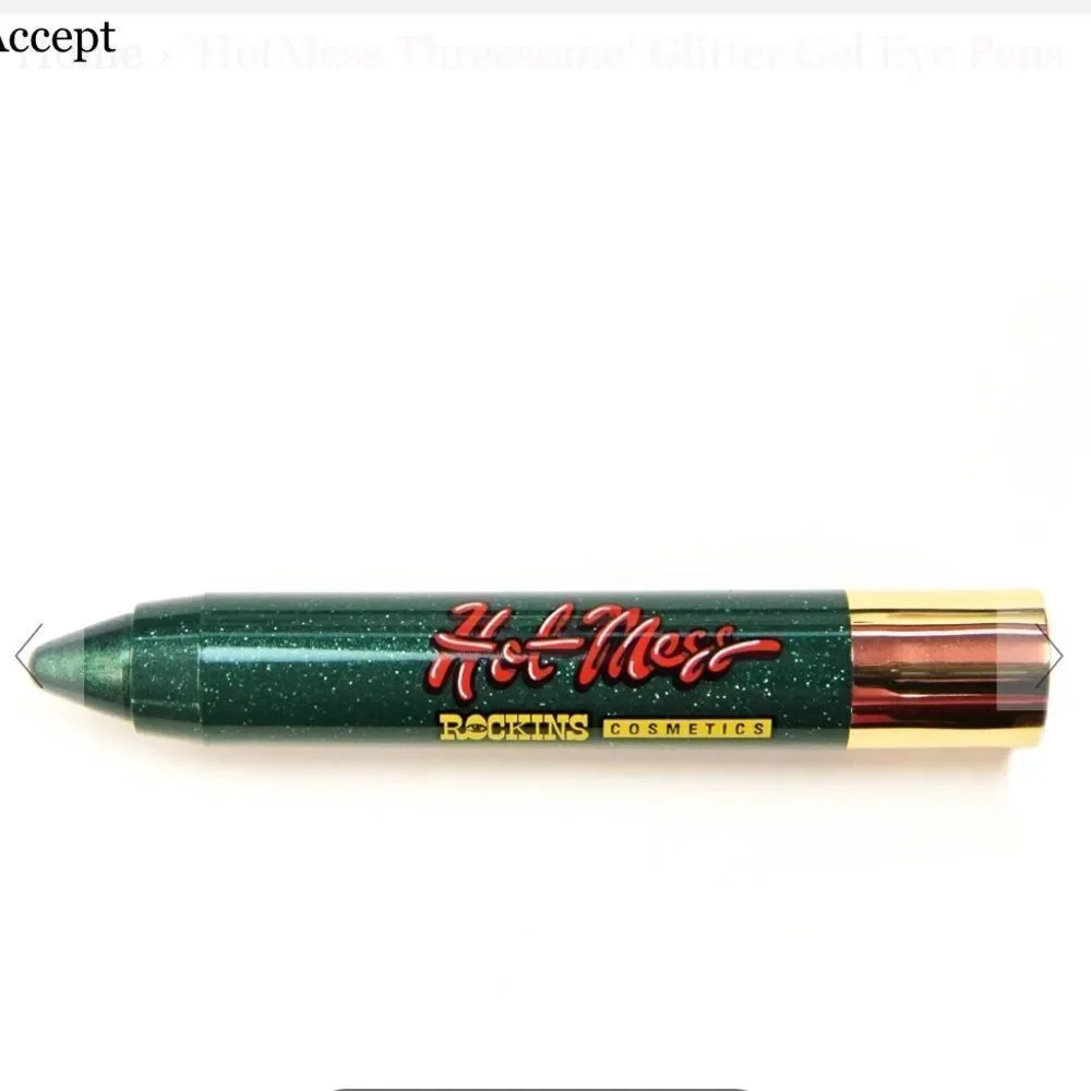 Rockins HotMess Threesome Glitter Gel Pens